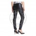 Ladies New Trend 2017 Winter Leather Dress Pants